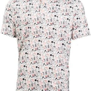 Floral Print Men's Polo